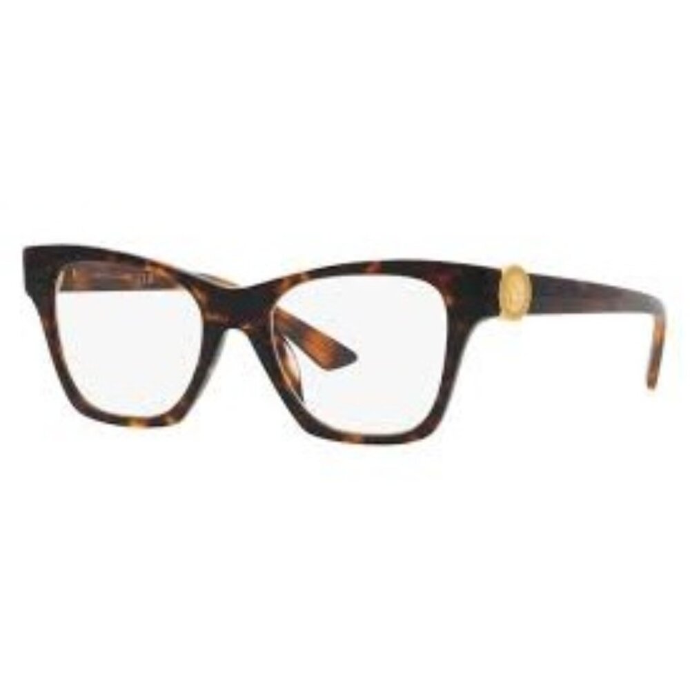 NEW VERSACE EYEGLASSES VE3341U 108 HAVANA WOMEN EYEWEAR VERSACE